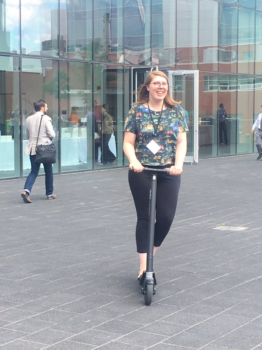 elizalmjackson's tweet photo. Scooting past the haters at #atobevent19 😎💁‍♀️💅🛴 https://t.co/acFbwXwAPu