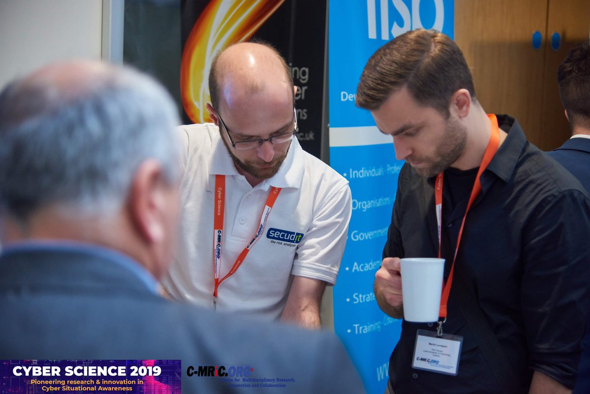 cmricorg's tweet photo. Martin Lundgren of @LTUniv presents their work at the @IEEEorg #Cyberscience2019 #conference at @CompSciOxford @UniofOxford on security-related stress #stress #Technostress https://t.co/ARXCBjAp8e