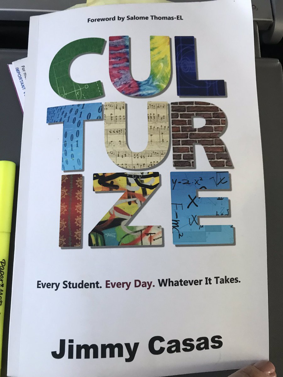 Book #1 ✅. So many amazing nuggets in this one. “Being a champion for all Ss means just that: all students.” “NOT changing is scary.” “Ppl need to know what you stand for.” And so much more! Thx <a href="/casas_jimmy/">Jimmy Casas</a> for the great read &amp; platform for my summer planning.