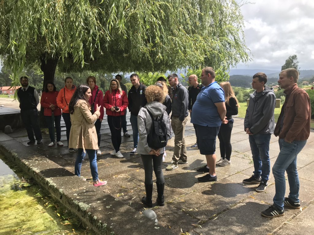 More learning and sharing of information among countries and young farmers on #LeadFarmEU at a wine co-operative <a href="/CondesdeAlbarei/">Condes de Albarei</a> @ICOSDublin <a href="/icosskillnet/">ICOS Skillnet</a> <a href="/CoopsAGACA/">agaca</a> <a href="/InstitutCoop/">@Institutcoop</a> <a href="/MacranaFeirme/">Macra na Feirme</a> <a href="/_CEJA_/">CEJA Young Farmers</a>