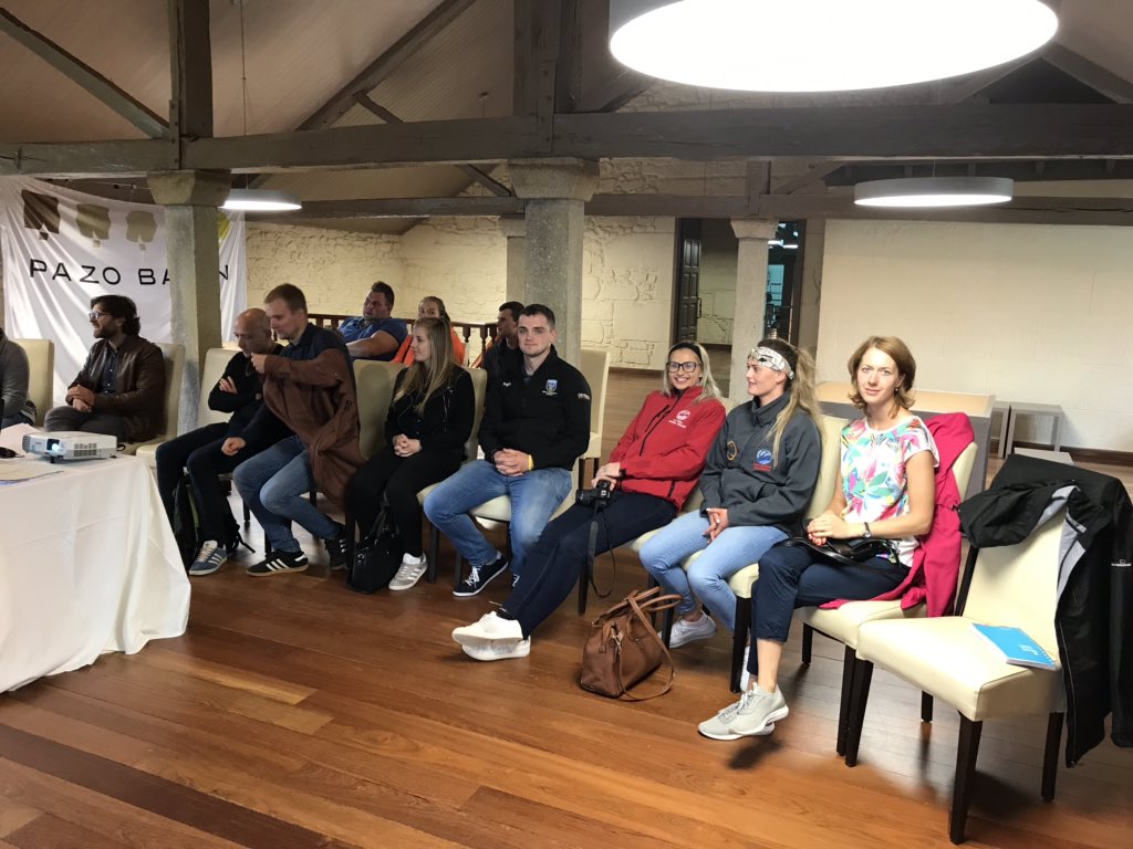 icosskillnet's tweet photo. More learning and sharing of information among countries and young farmers on #LeadFarmEU at a wine co-operative @CondesdeAlbarei @ICOSDublin @icosskillnet @CoopsAGACA @InstitutCoop @MacranaFeirme @_CEJA_ https://t.co/bqFWdjs9NJ