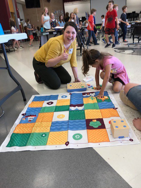 readsomething1's tweet photo. Literacy day at BB- so much to do, DEAR time, Penny Book Sale, guest readers, STEAM toys, Bergen Library Summer Reading Program, making bookmarks and PRIZES! https://t.co/fDMjyVlCvL
