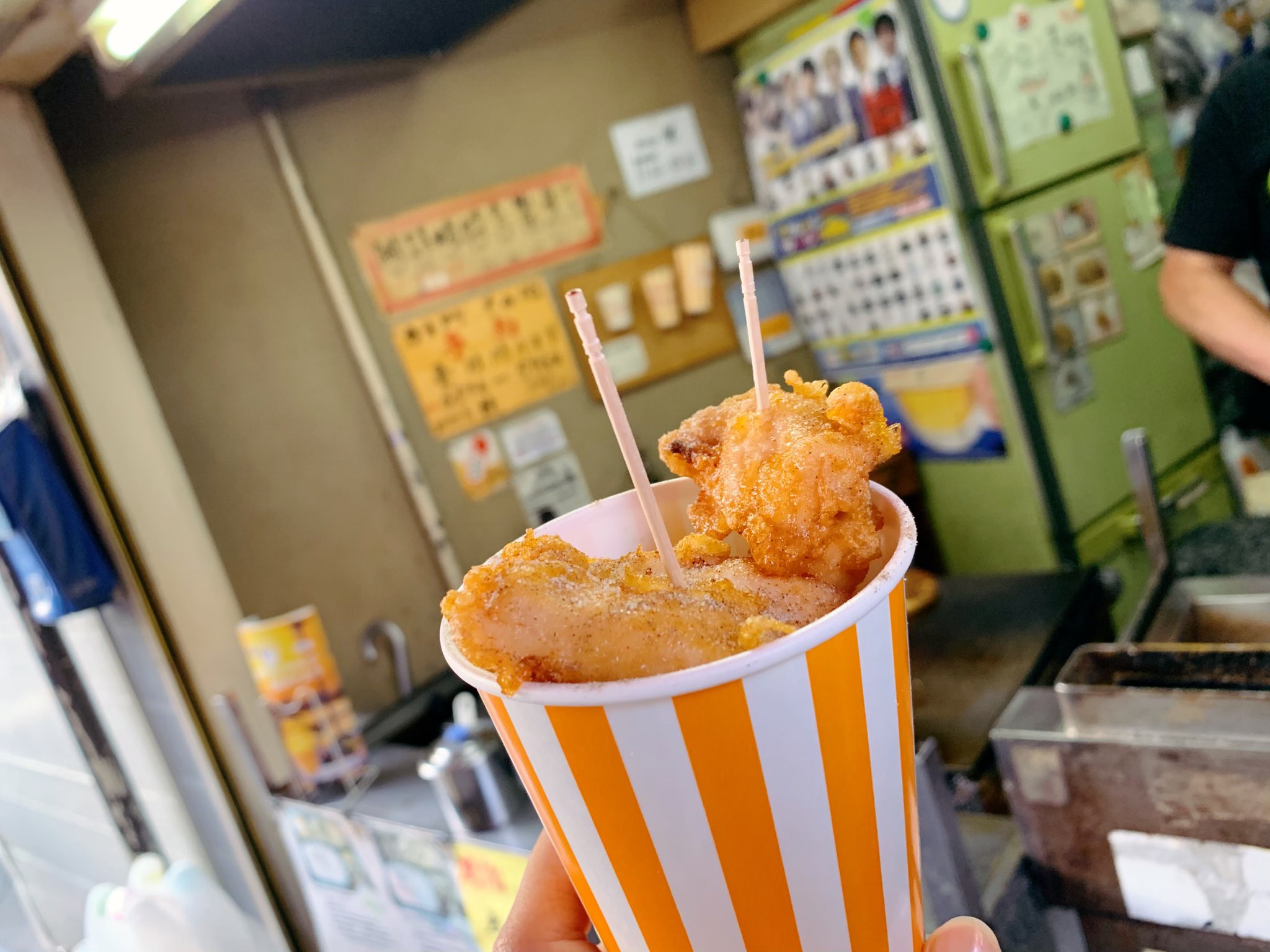 越野syoko 公式 焼きそばお好み焼き 桂 さん なんと 日本で2番目に美味しいと歌っている 謙虚なお店 笑 ご馳走さまでした 感謝 なんじゃかんじゃ調査団 Kbs京都 大阪市港区 弁天町 ポスター 宣伝 地元 お好み焼き 焼きそば 唐