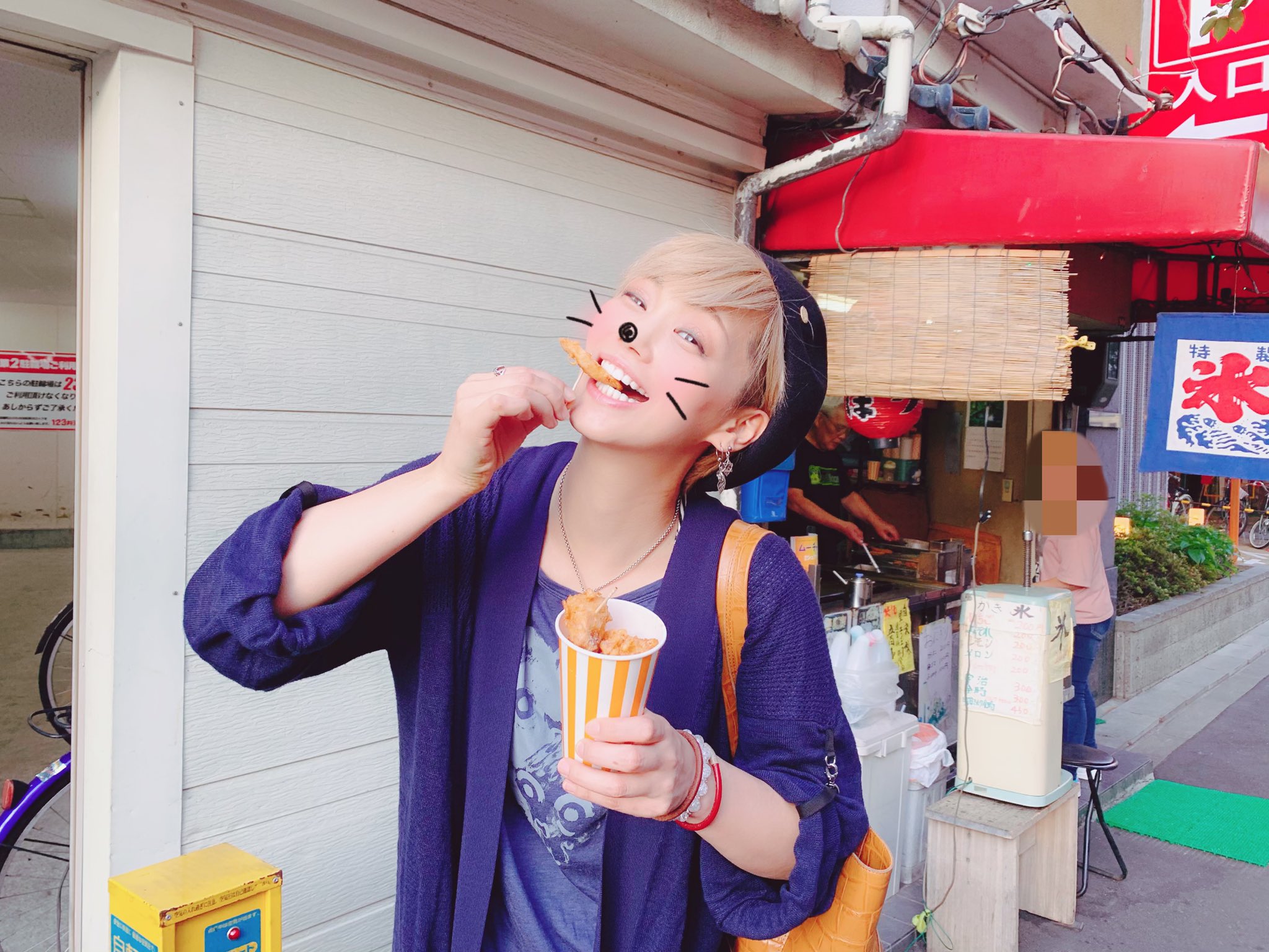 越野syoko 公式 焼きそばお好み焼き 桂 さん なんと 日本で2番目に美味しいと歌っている 謙虚なお店 笑 ご馳走さまでした 感謝 なんじゃかんじゃ調査団 Kbs京都 大阪市港区 弁天町 ポスター 宣伝 地元 お好み焼き 焼きそば 唐