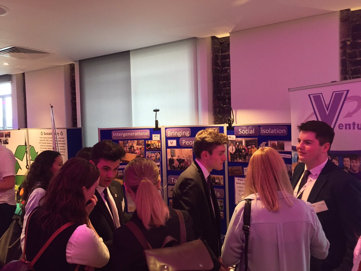 Interacting with guests at our trade stand! #spinandchat #jointheadVenture