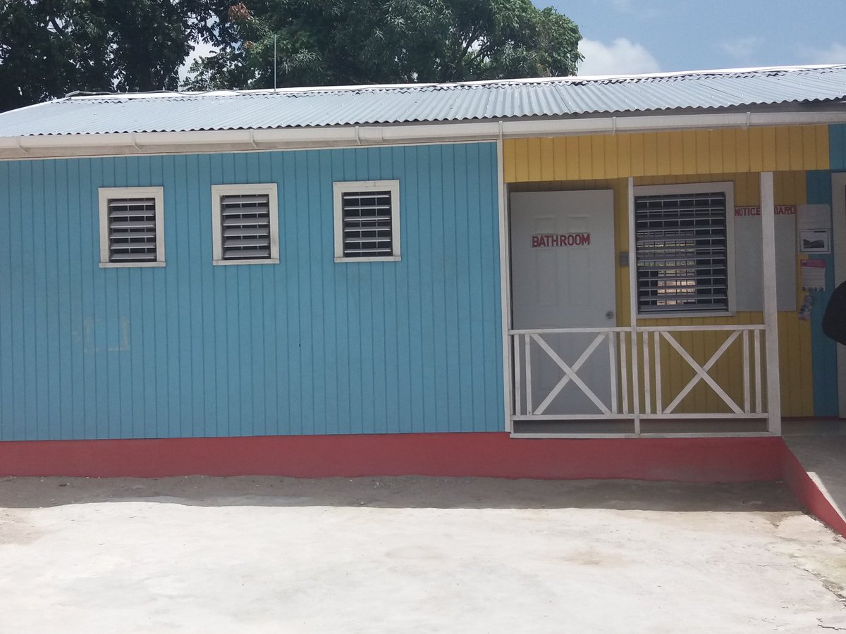 yvette_wilso's tweet photo. Thanks @FoodForThePoorJ @FoodForThePoorC The children at Mt. Concord Basic are enjoying their new building #12StandardsMatter The ECI is currently at 93% #CertificationIsAMust Additional lighting fixtures, a removable ramp and Municipal approval needed urgently @ECCJA https://t.co/aKlqtdL4x3