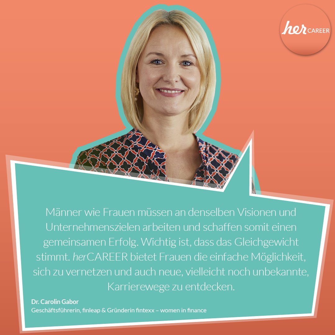 herCAREER (@her_career_de) on Twitter photo . <a href="/CarolinGabor/">Carolin Gabor</a> ist Managing Partner bei <a href="/finleap/">finleap</a> und war vorher CEO von <a href="/TOPTARIF/">TopTarif</a> und <a href="/autohaus24/">Autohaus24</a>, die an <a href="/Verivox/">Andreas Gepner</a> und <a href="/SixtLeasing/">Sixt Leasing</a> verkauft wurden. Wir freuen uns, dass Carolin als Partnerin bei der #herCAREER 2019 mit dabei ist. 🤩 Tickets: her-career.com/tickets . <a href="/CarolinGabor/">Carolin Gabor</a> ist Managing Partner bei <a href="/finleap/">finleap</a> und war vorher CEO von <a href="/TOPTARIF/">TopTarif</a> und <a href="/autohaus24/">Autohaus24</a>, die an <a href="/Verivox/">Andreas Gepner</a> und <a href="/SixtLeasing/">Sixt Leasing</a> verkauft wurden. Wir freuen uns, dass Carolin als Partnerin bei der #herCAREER 2019 mit dabei ist. 🤩 Tickets: her-career.com/tickets