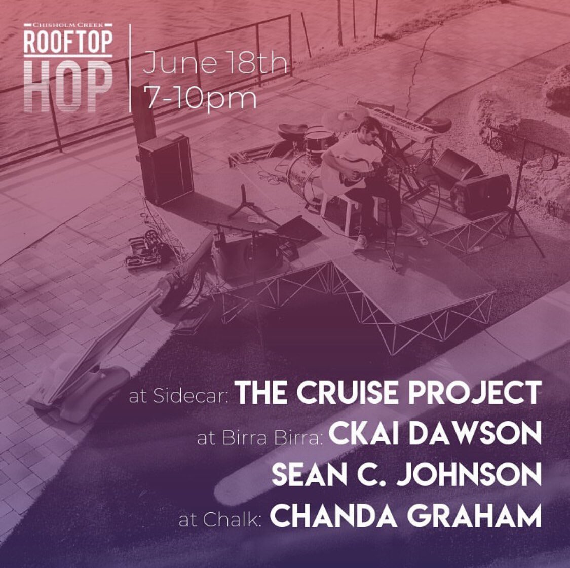 ChalkOKC (@chalkokc) on Twitter photo Tonight is the final <a href="/Ok_Sessions/">OkSessions</a> #RooftopHop of the season! Join us for some amazing live music from Chanda Graham and a new IPA from <a href="/VHBeer/">Vanessa House Beer</a> 7-10 PM
See you tonight <a href="/ChisholmCreek/">Chisholm Creek</a> 🤩🍻 Tonight is the final <a href="/Ok_Sessions/">OkSessions</a> #RooftopHop of the season! Join us for some amazing live music from Chanda Graham and a new IPA from <a href="/VHBeer/">Vanessa House Beer</a> 7-10 PM
See you tonight <a href="/ChisholmCreek/">Chisholm Creek</a> 🤩🍻