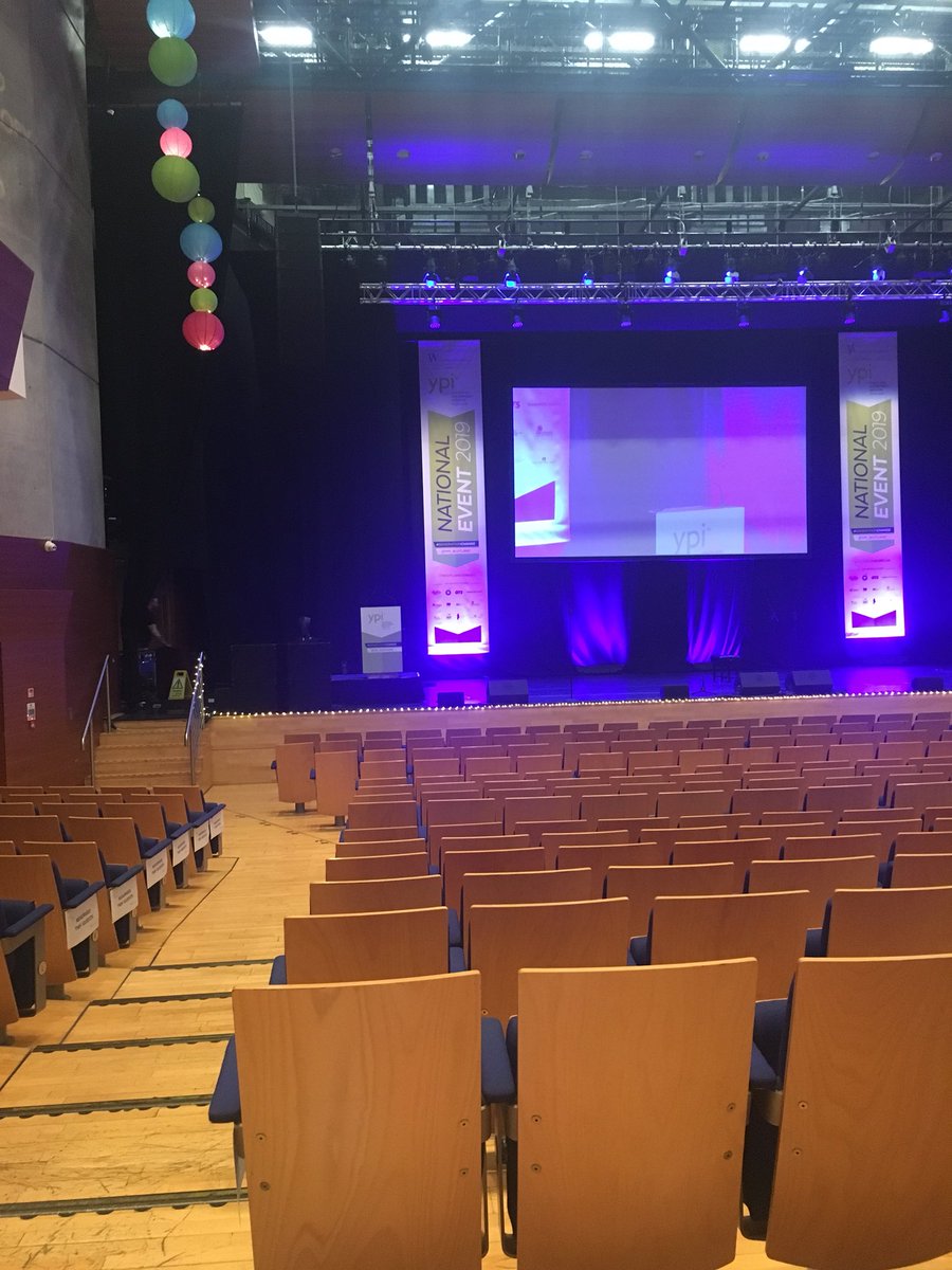 The stage is (almost) set for our #YPI  #generationchange contributors! How are you feeling? <a href="/dunoongrammar1/">Dunoon Grammar</a> <a href="/IHSupdates/">Inverkeithing High School</a> <a href="/ArdAcademy/">Ardrossan Academy</a> <a href="/PerthHighSchool/">Perth High School</a> <a href="/GrangemouthHS/">Grangemouth HS</a> <a href="/GovanHighSchool/">Govan High School</a> <a href="/BannermanHigh/">BannermanHigh School</a> @macmorrisons <a href="/BrechinHigh1/">Brechin High School</a> <a href="/PortyAcad/">PortlethenAcademy</a> <a href="/CumbernauldAcad/">Cumbernauld Academy</a> <a href="/PeterheadA/">Peterhead Academy</a> <a href="/rosshigh/">Ross High School</a>