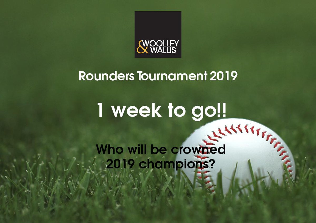 Already getting excited about the Woolley and Wallis Rounders Tournament - let the games begin!! 🏏
@ThringsLaw @TrethFamilyLaw @PKFFCFP @SmithWilliamson @ParkerBullen @wilsonslawcom