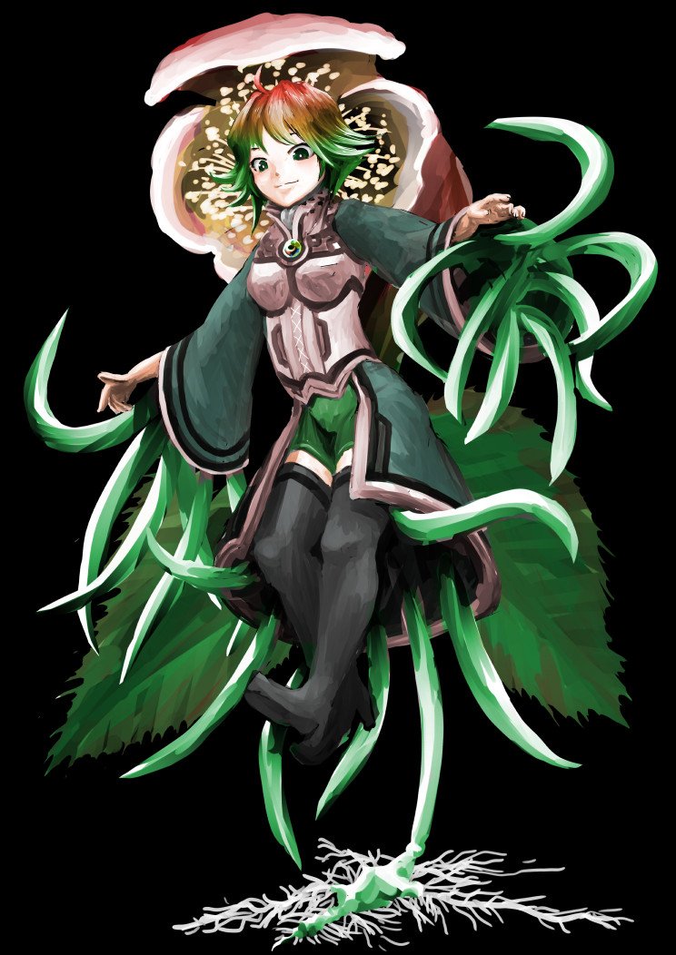 「【サモンスケート】アルラウネ #オリジナル #TRPG #ファンタジー #サモン」|保田琳@C102【Z01b】土曜日のイラスト