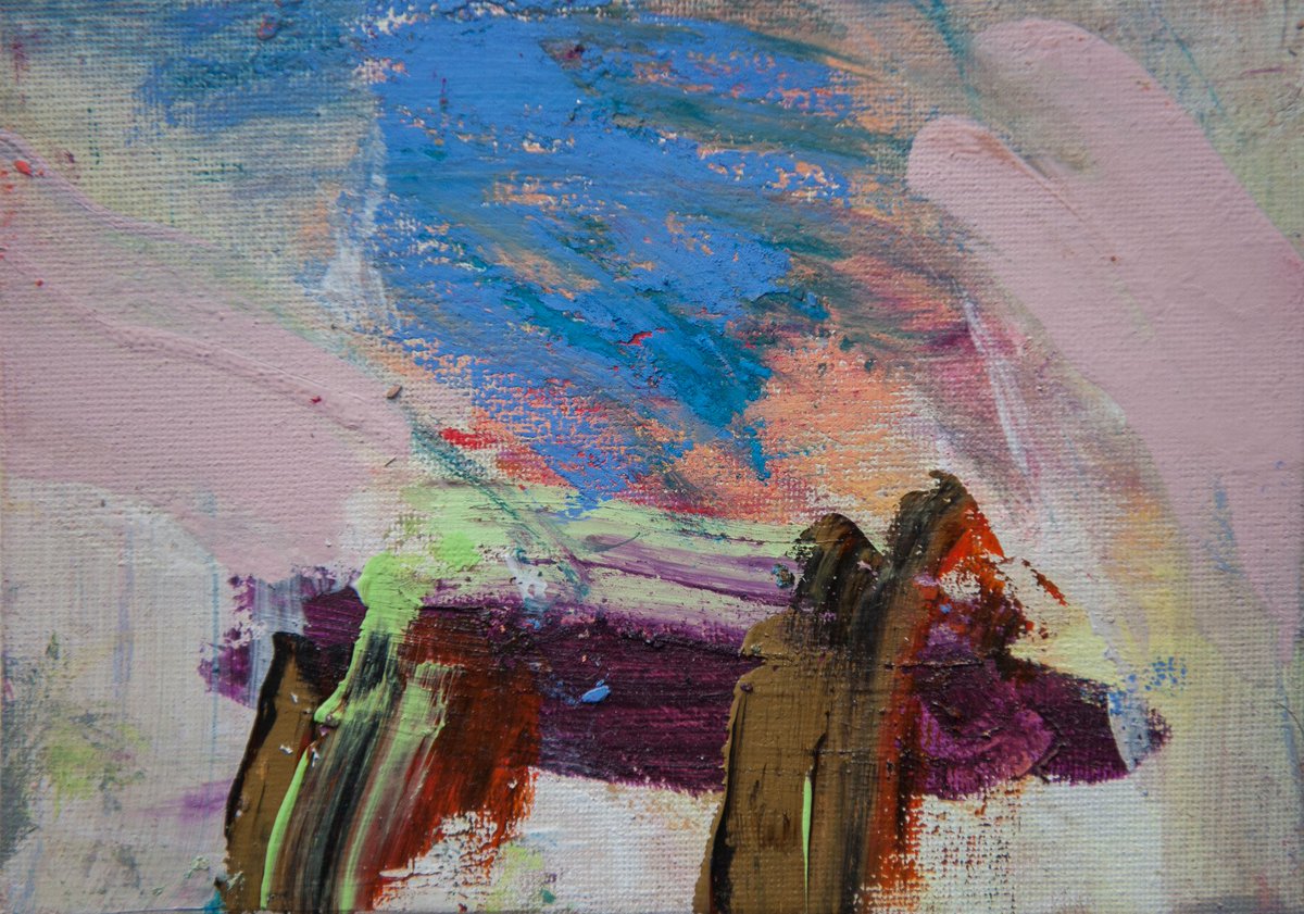 Today's #RASummer #ImageoftheDay is Fiona Essex's painting, 'Dogsitter'.