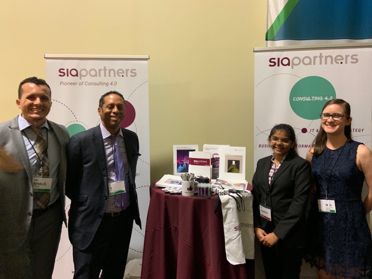 SiaPartners's tweet photo. Our #Charlotte team had a wonderful time attending the #FintechGenerations Conference, hosted by @AvidXchange. Pictured here are Shane Williams, Khalil Khouy, and summer interns Sunidhi Gupta and Chastin Bassingthwaighte. More photos and videos to come! https://t.co/do70kO1RfG