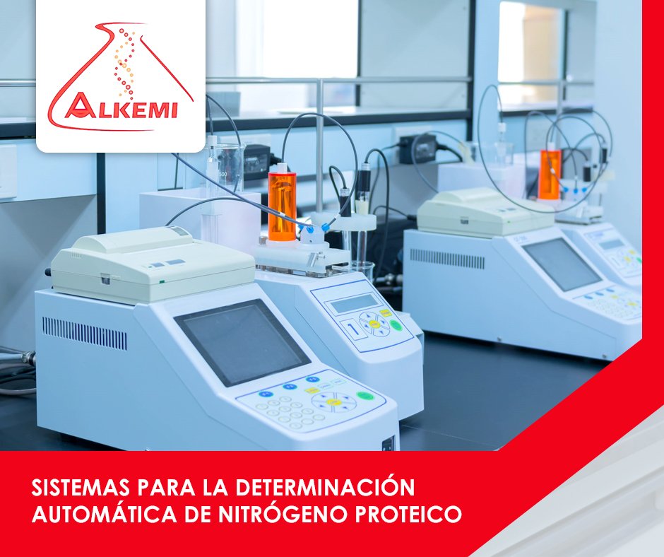 AlkemiSA's tweet photo. La innovación es una de las características de nuestra empresa. Contamos con novedosos sistemas para la determinación automática de #nitrógeno proteico. 🔬 ¡Nuestros servicios son la #solución inteligente que tú necesitas! 🤩👆 https://t.co/TRxumq5igv