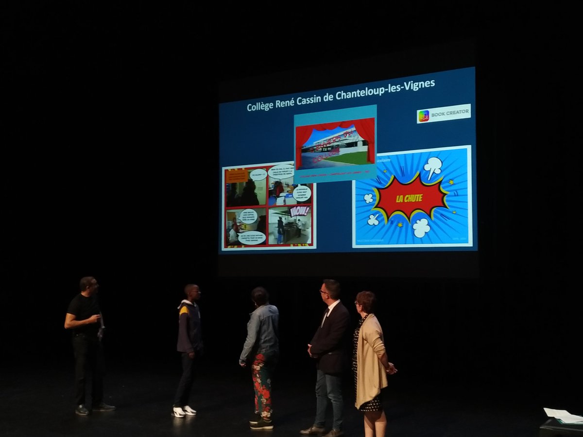 canope_78's tweet photo. 📚Présentation du livre numérique L'envers du collège René Cassin
 sous forme de BD  @ChanteloupLV @CUGPSEO https://t.co/p0VaTs3bhF