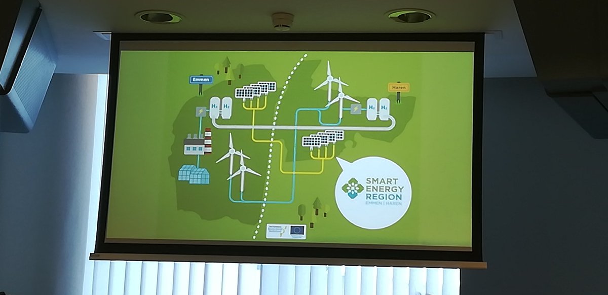 Interesting project "Smart Energy Region" presented in #EUSEW2019 which develops #crossborder citizen #energy communities in #Emmen/#Haren border to lessen costs, create additional renewable energy sources, create regional market, keep economic benefits in a #region