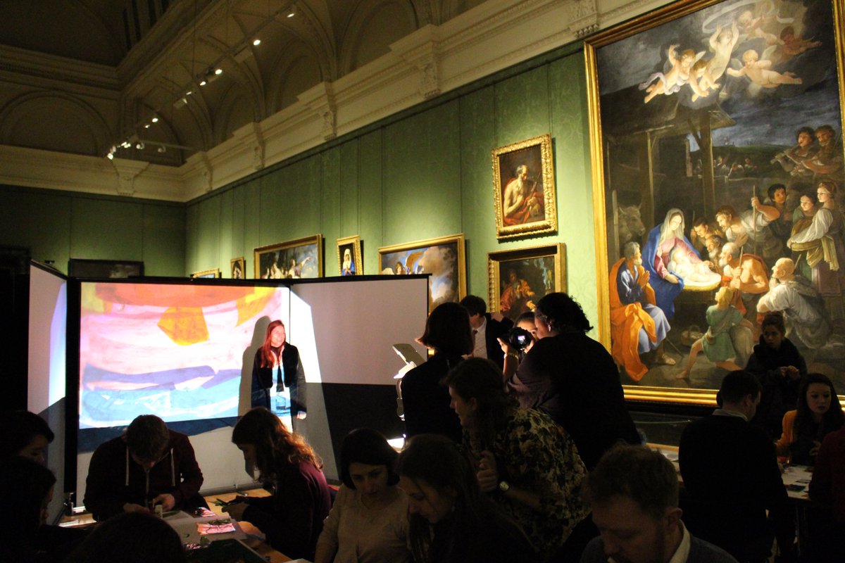 NationalGallery's tweet photo. On Friday 12 July, be part of the craft revival as our #NGYoungProducers bring crafts out of the paintings and into the galleries with free workshops, talks and tours celebrating the relationship between art and craft: https://t.co/7ntCqHuCWZ #NGLates https://t.co/AW0cq5m88j