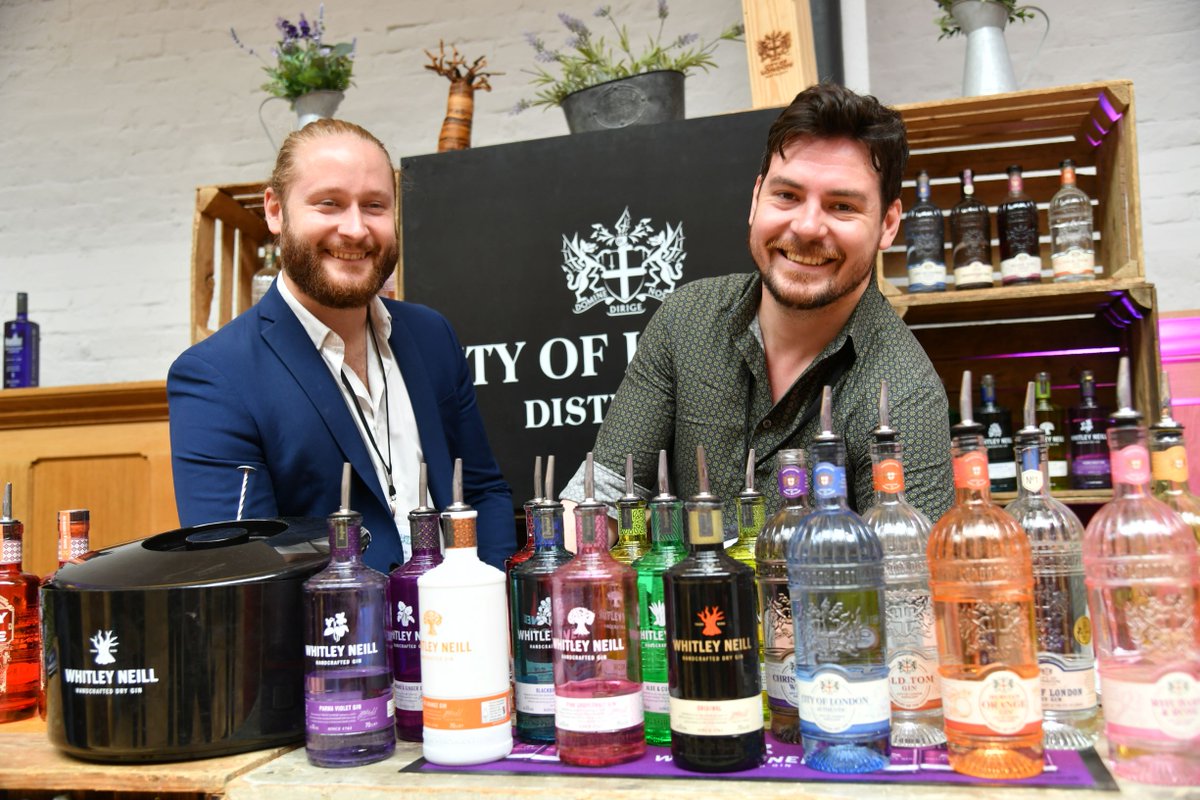 So nice to have you guys here with us today at #ThinkGin @WhitleyNeill #cityoflondondistillery @marylebonegin

#Londonssquaremile #halewoodspirits #whitleyneillgin #gandt #gincocktail #ginserve #ginandtonic