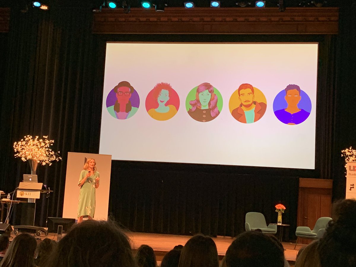 Know your audience; keep your disciplines close; when in doubt, over communicate. Olga Härding. Using personas at <a href="/Spotify/">Spotify</a> #uxstrat