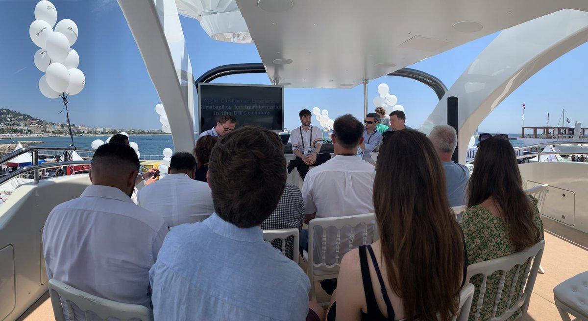 theholyhost's tweet photo. Full house for the launch of ACE: Agile Customer Experience! @mParticle @branchmetrics @Braze #CannesLions2019 https://t.co/utAW6DPyBx