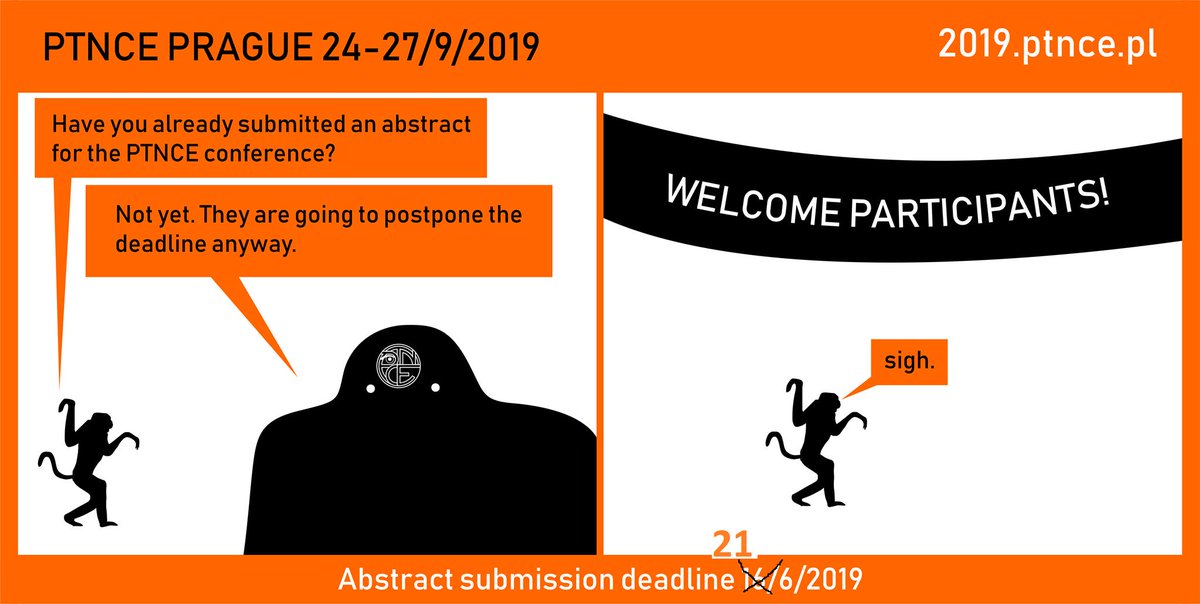 ptnce2019's tweet photo. We extended abstract submission deadline! You have last chance till Friday, June 21! https://t.co/PkqHp3x46Z