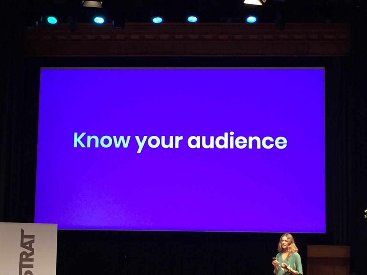 ingedebondt's tweet photo. “Know your audience” goes further than just piling up your data and thinking good personas come out of it. Spotify went out into the field! https://t.co/qIXnJUmdoU
Talk by Olga Hörding #uxstrat #uxstrateurope https://t.co/xxcUuAyUh1