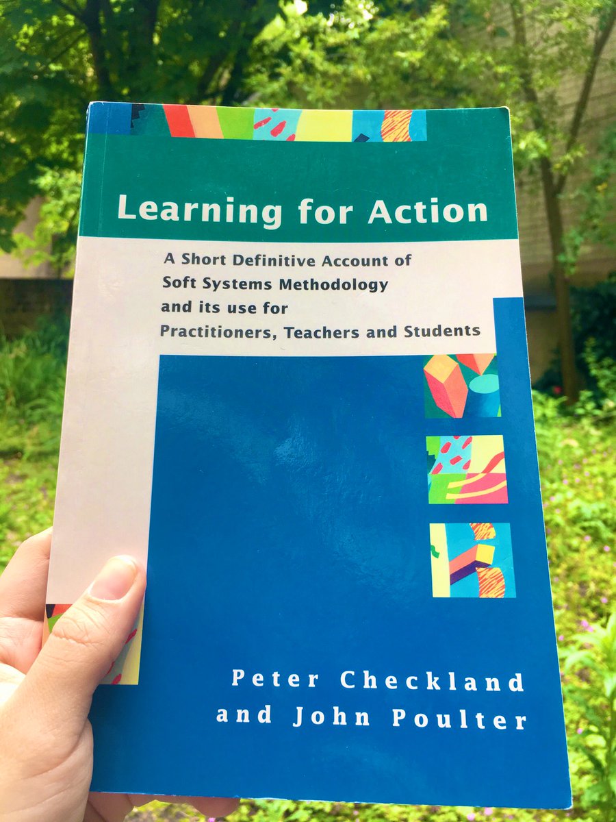Thinking about Thinking and taking action with Soft Systems Methodology #SSM #Checkland #Poulter 
#systemsthinking
What problematical situation would you like to improve?