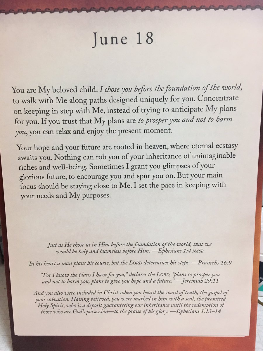 JenMcLaughlin12's tweet photo. Nothing like starting off the day with your favorite bible verse! #trust #jesuscallingbysarahyoung #jeremiah29_11 https://t.co/BziumoUvta