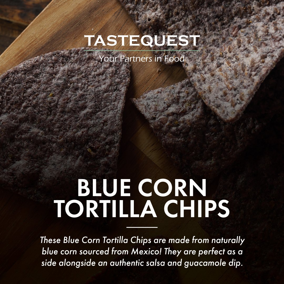 NEW Blue Corn Tortilla Chips!
tastequest.co.uk/displayitemdet…
#BlueCorn #Tortilla #Chips #Nachos #Mexican