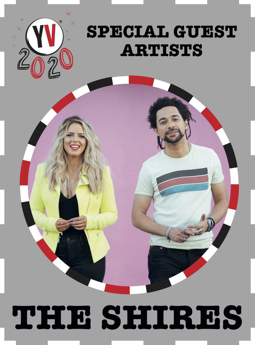 We are excited to announce our next act for YV 2020.  They can boast the following:

Two gold-certified record breaking albums
Fastest selling UK country album in history
First UK act to win an American Country Music Award 

And now, YV 2020 special guests, it’s...

The Shires!!