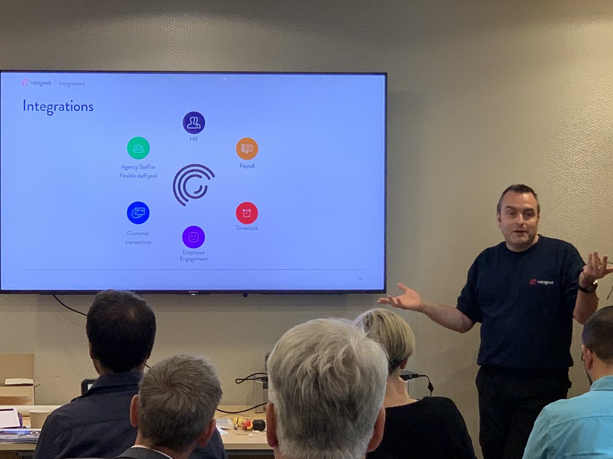 ColinAMaher's tweet image. Great presentation from Chris @Rotageek who talked about how O2 and Rotageek can bring staff scheduling automation into Healthcare. The  perfect and dynamic staff rota is available straight to a clinicians mobile. Bringing innovation to healthcare and @NHSX