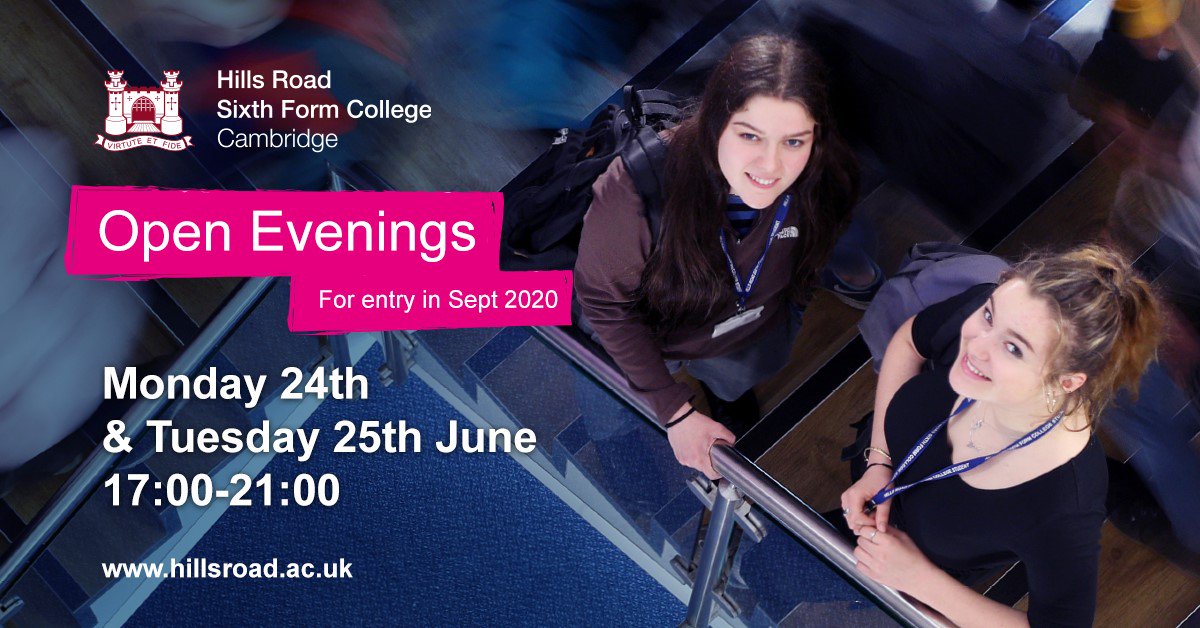 HillsRoadNews's tweet photo. The countdown is on for @hillsroadnews Open Evenings on 24 &amp; 25 June from 5-9pm. All @LVCollege Year 10s are welcome to come and take a look! For more info visit https://t.co/mdRNBJrRsM https://t.co/JLX3GmVoF6
