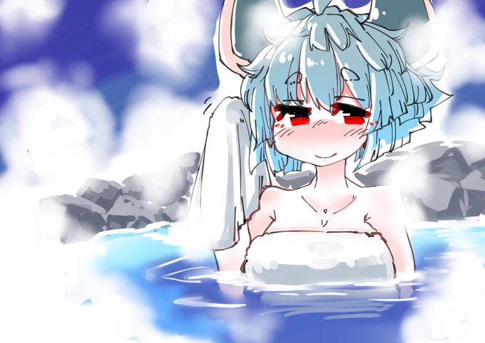 温泉につかりたい 