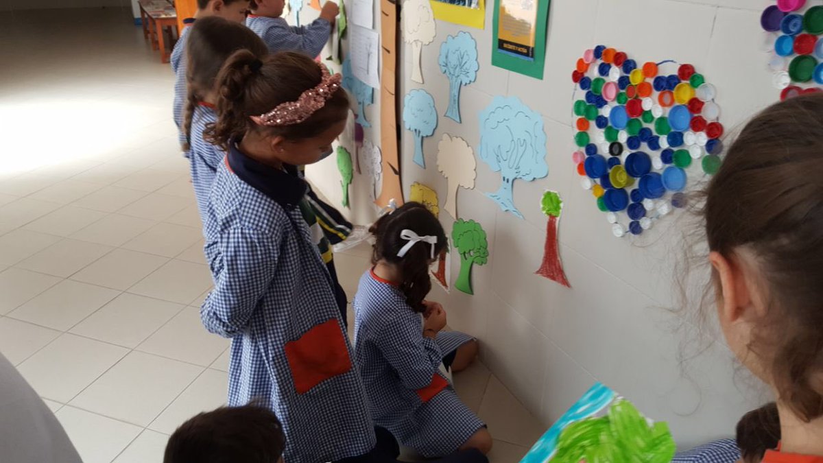 buenconsejoll's tweet photo. Tercero y segundo de infantil participa colocando árboles en el proyecto en el que nos hemos implicado durante todo el curso https://t.co/y141Cwxktq