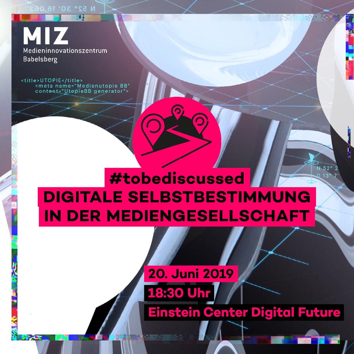 MIZBabelsberg's tweet image. #DigitaleSelbstbestimmung bedeutet für mich, die Risiken der Datenverarbeitung zu kontrollieren (nicht die Daten an sich!)“, sagt @MaxGrafenstein. Morgen Abend diskutiert er darüber mit @Doener im @ECDigitalFuture: bit.ly/2WfdZmA