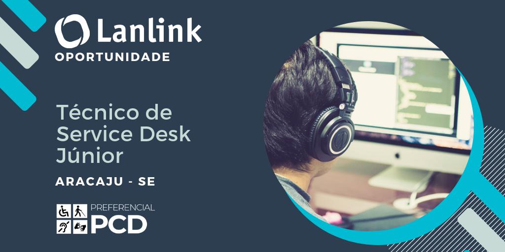 Lanlink's tweet photo. Temos oportunidade disponível de Técnico de Service Desk Junior, em Aracaju! Se você tem interesse em trabalhar em uma das melhores empresas do setor, clique no link e verifique os requisitos. Boa sorte!

https://t.co/qolVEThj0d https://t.co/waxKGtyjh0