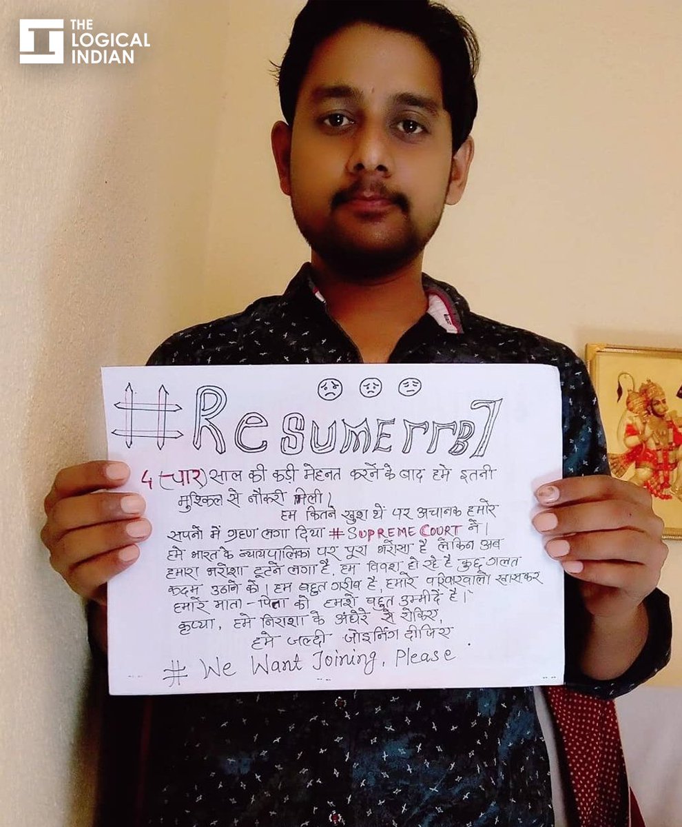 LogicalIndians's tweet photo. #India #resumeRRBVII #ResumeRRB7 @HRDMinistry @FinMinIndia @NABARDOnline #RemoveStayFromRRB7 #IBPS  
 
Around 9000 RRB7 candidates are fighting to get recruited even after clearing their exams on January 01, 2019. https://t.co/ncoWCmLWzI