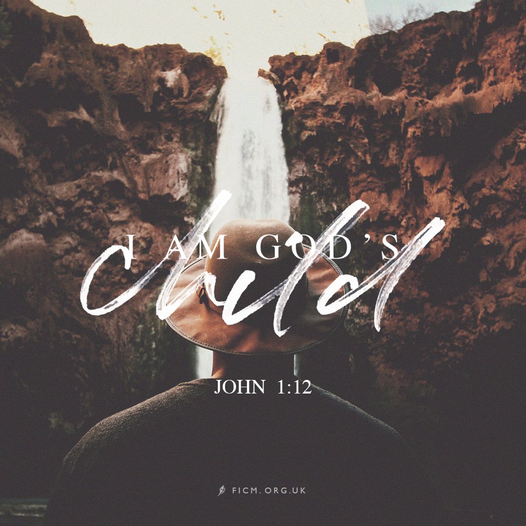 I Am God's Child (John 1:12)

Our view of Father God can be shaped by how good, bad, present or absent our own Dad was. Father God is more attentive, loving and good that we can comprehend. Why not ask God to reveal more of Himself to you as your Heavenly Father today?