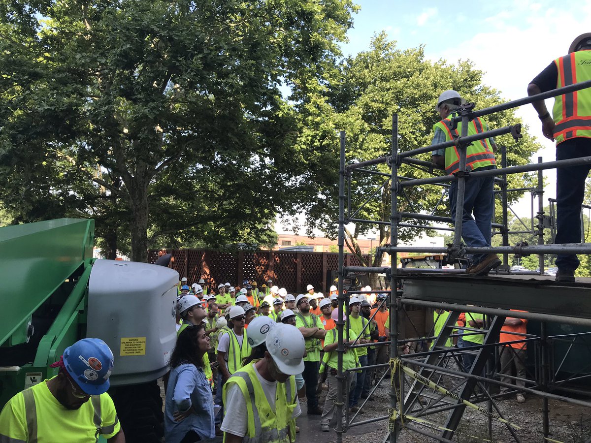 Safety stand down briefing at NASA MSL project at Langley....safety first !!!  #wmjordan #sixsidesbec