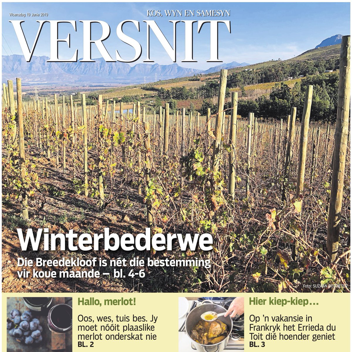 Môre in #Versnit #BurgerVersnit
<a href="/MerlotForum/">Hallo Merlot</a> <a href="/emilejoubert/">Emile Joubert</a> <a href="/huiskok/">Errieda du Toit</a>