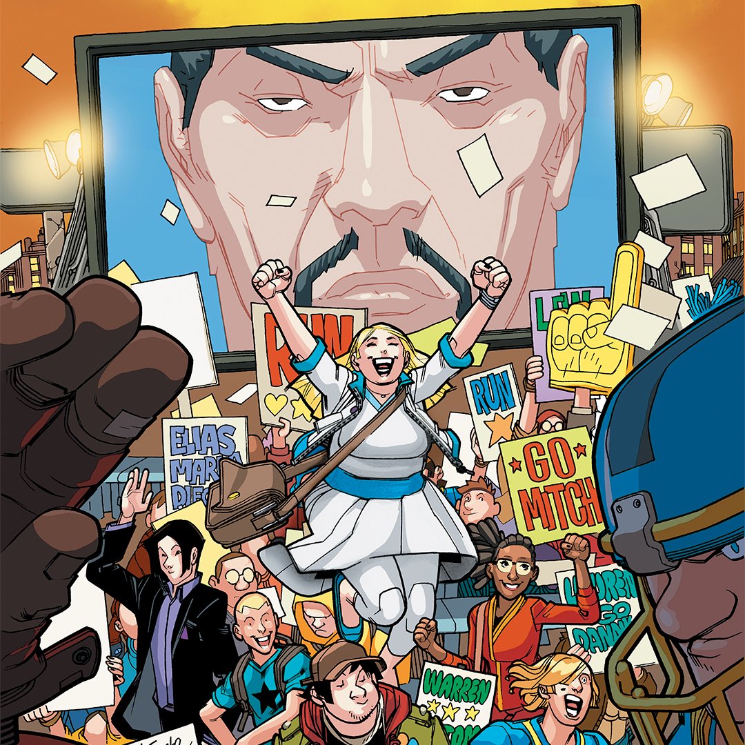 Bliss_Editions's tweet photo. Voici un extrait de la couverture de #ValiantHigh par #DavidLafuente et #BrianReber, avant et après la mise en couleurs !
⭐ En librairie le 05 juillet ! https://t.co/d4j2c1G9Jg