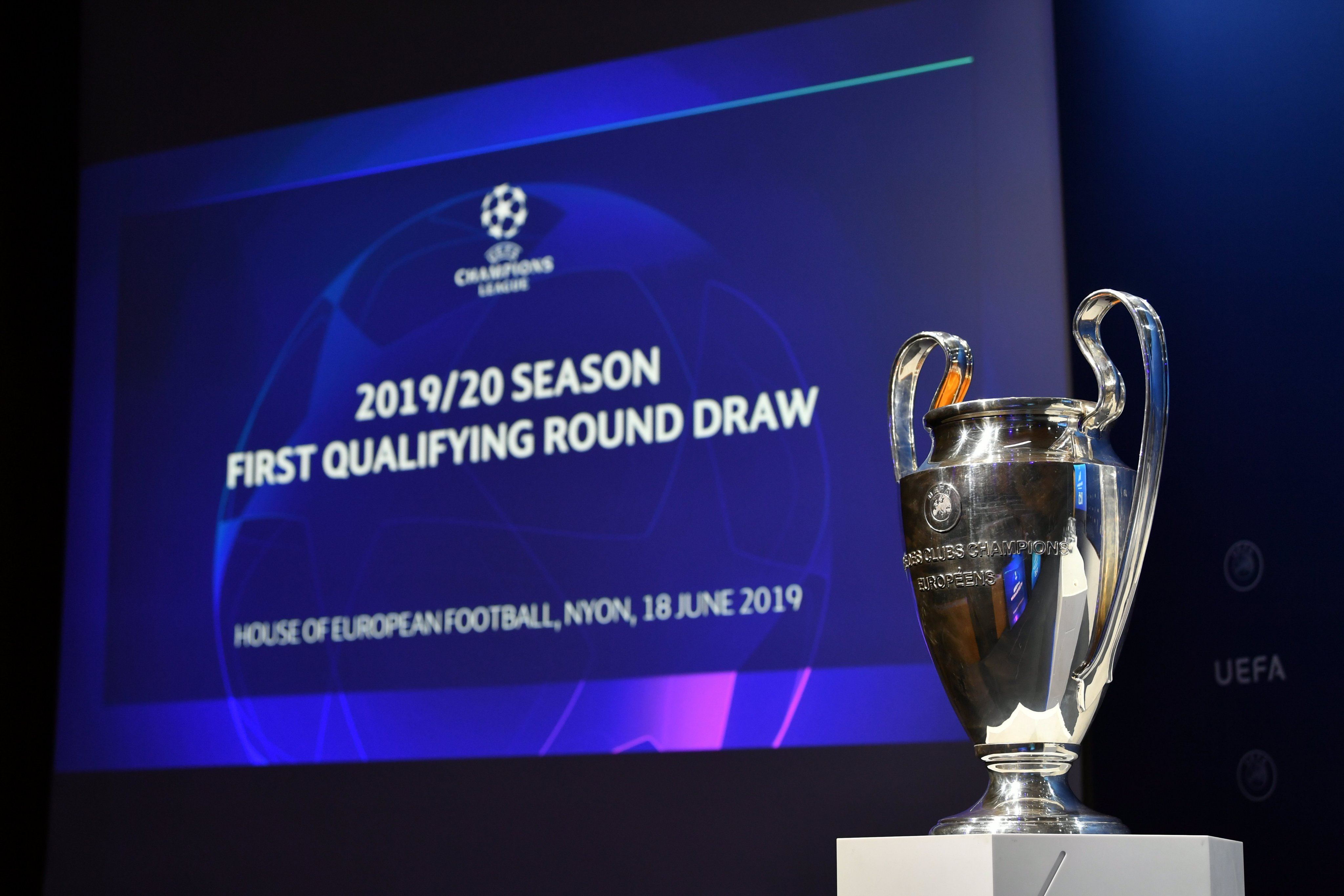 Linfield FC Fans - Champions League second qualifying round draw:  Ferencvaros or Preliminary round winner vs Zalgiris Vilnius or Linfield  #UCL