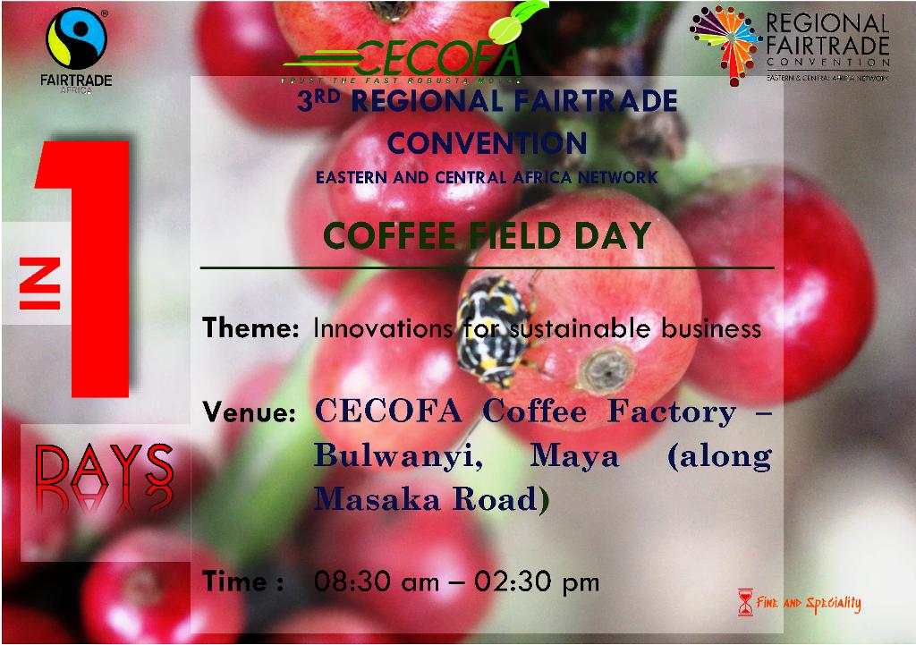 AT Cecofa Uganda <a href="/cecofaug/">Central Coffee Farmers Association</a> things are  happening, 1: our adreniline levels are high of preparations for tomorrow and 2: offering our guests <a href="/CoffeeUganda/">MAAIF_Coffee Production & Development Dept</a> <a href="/AfricaCoffeeACA/">Africa Coffee Academy</a> @NUCAFE95 <a href="/ABITRUST/">ABITRUST</a> <a href="/KibingeCoffee/">Kibinge Coffee Farmers' Co-operative Society</a> <a href="/FairtradeAfrica/">Fairtrade Africa</a> <a href="/FAIRTRADE/">Fairtrade Intl</a> the best urban coffee farming experience. C U