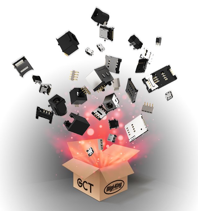 GCT_Connexion's tweet photo. Great news!  It's easier than ever to get your hands on our connectors now that we've teamed up with @digikey electronics.  Find all the GCT parts now in stock here https://t.co/uizmSSJSuC https://t.co/invziB20Tc