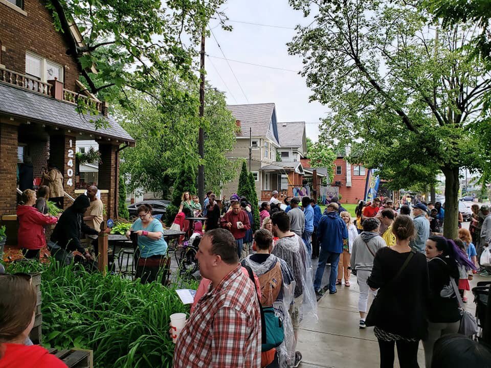 Another #PorchFestCLE in the books! Thanks to all who braved the rain on Saturday and came out to support local music and community. Shoutout to our sponsors, performers and volunteers who make this event happen each and every year. We couldn't do it without you. 🎶🏘