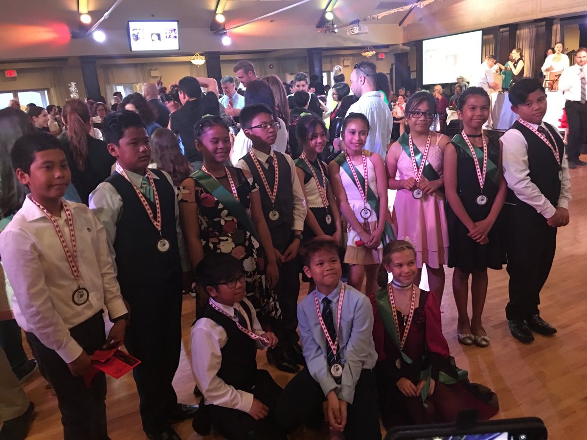 stpaschal_tcdsb's tweet photo. Gold medal winners at last night’s Ballroom Dancing Finale at the Palais Royale. Well done SPB! @tcdsb @TCDSB_PAguiar @mariarizzo https://t.co/v8T6SqYmso