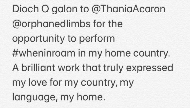 MarthaDunbar98's tweet photo. Does unman yn debyg I adra. #wheninroam @ThaniaAcaron @orphanedlimbs https://t.co/mKp92anzO6