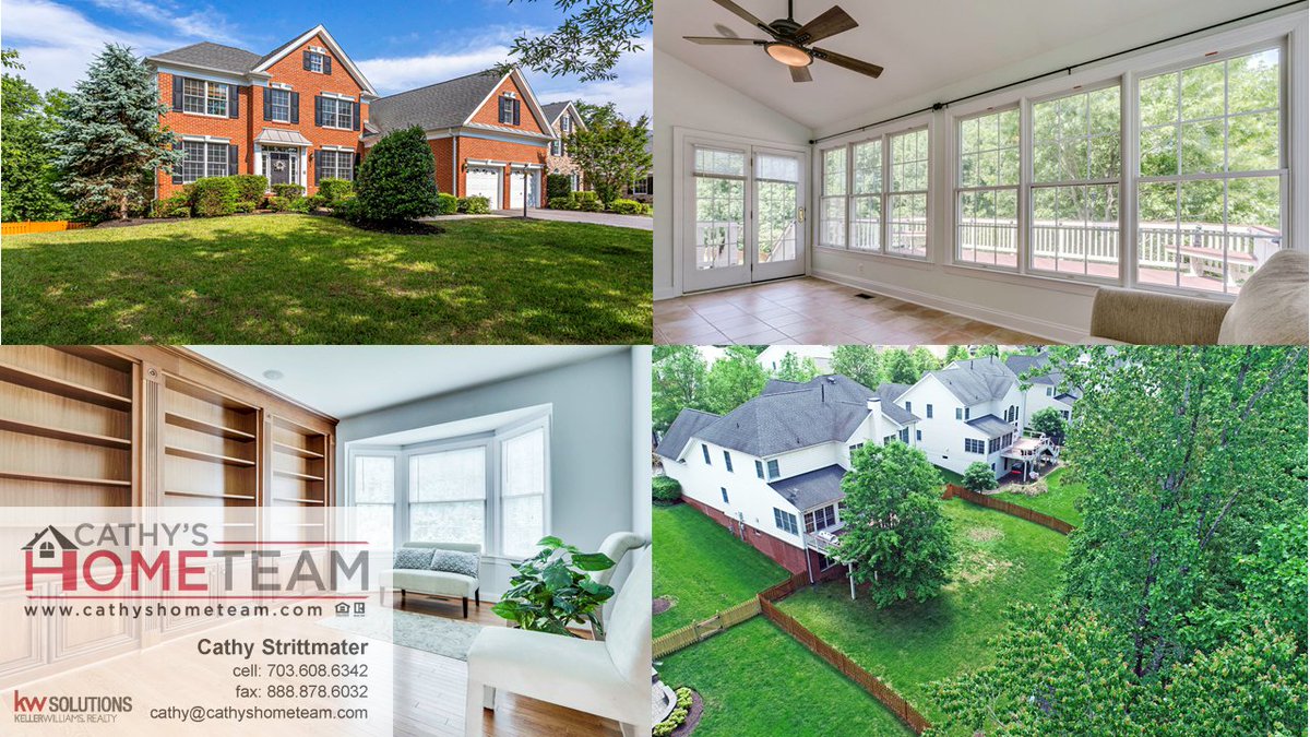 CathyStritt's tweet image. Open House Jun 23 1-4PM. 5770 Solheim Cup Dr. in gated Dominion Valley, Haymarket VA 20169. Updated home: newly finished lower level, fresh paint, new lighting on2/3 acre lot backs to woods. Give guard address to gain access.