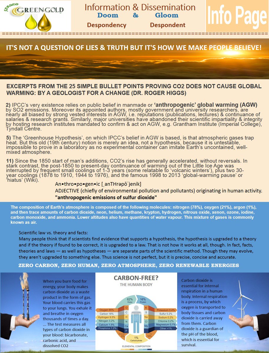 ZERO CARBON = ZERO HUMANS = ZERO RENEWABLE ENERGY ...