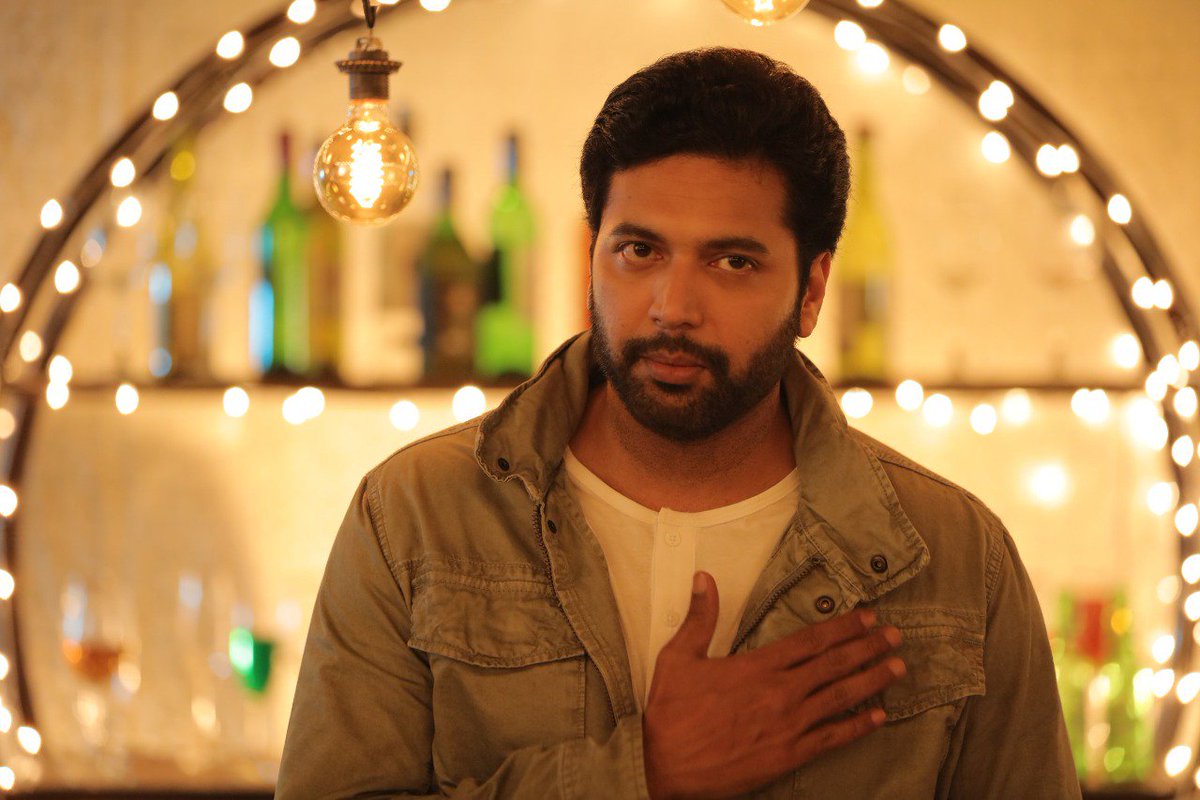 TamilaninCinema's tweet photo. Jayam Ravi Has Played A Cameo Role In #Thumbaa ! Some Of The Pictures From The Movie ! #Thumbaa3DaysToGo ! Charming Star @Darshan_Offl ! A @kjr_studios Release ! @DoneChannel1 ! @gobeatroute ! https://t.co/RHTPDx5bYC